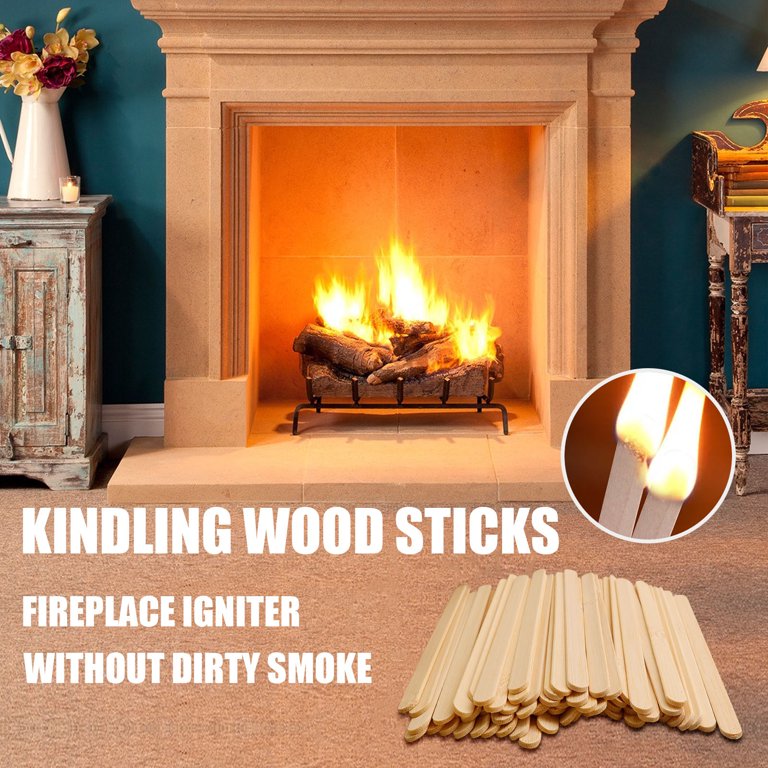 Fireplace Fire Stick 500 Kiln-dried Matches Fireplace Camping Barbecue Wood  Stove Igniter - Walmart.com