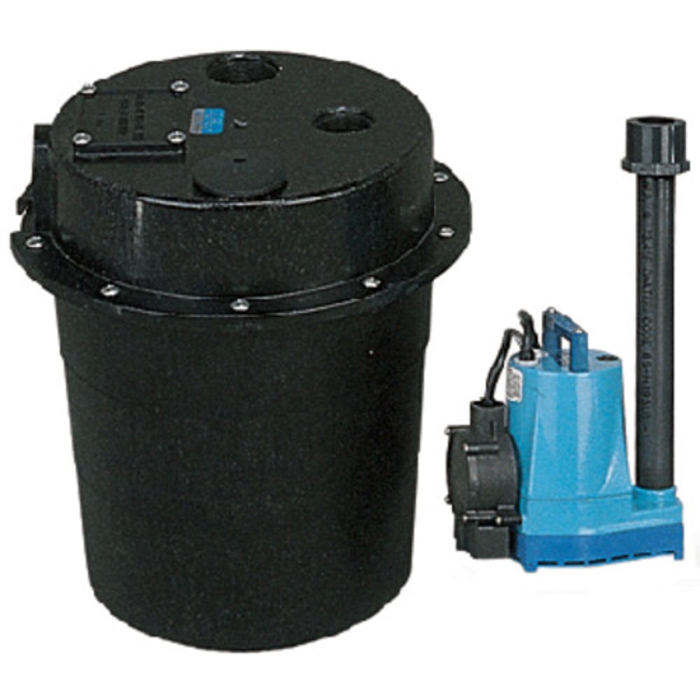 LITTLE GIANT WRS5 Sink Pump System,1/6 HP,115V,5A,Aluminum Walmart
