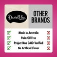 thumbnail image 6 of Darrell Lea Soft Australian Licorice, Non-GMO, No Palm Oil, Plant Based, No High Fructose Corn Syrup, Soft & Chewy, Made in Australia, Strawberry, 7 OZ (Pack of 8), 6 of 6