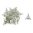 thumbnail image 2 of 30 piezas de plata nudo colgante de Conector perfecl 4 agujeros para fabricación de joyas de bricolaje, 2 of 7