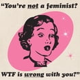 thumbnail image 2 of CafePress - You're Not A Feminist? Tote Bag - Unisex Canvas Tote Bag, Beige, 1-Piece, 2 of 7