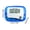 Blue, variant on Portable Pedometer Step Counter with Clip-on Design, Walking Sports Activity Tracker for Running, Hiking, Travel and Daily Fitness Use