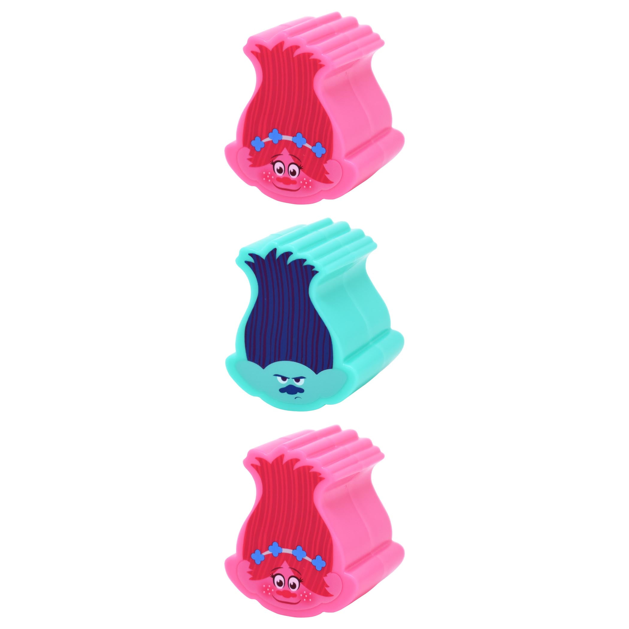 Trolls 3ct Figural Eggs