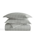 thumbnail image 6 of Duvet Cover Set - Ultra Soft & Breathable - Gray Stripe for Twin Size Bedding by Comfort Canopy, 6 of 15