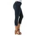 thumbnail image 6 of Signature by Levi Strauss & Co. Women's Modern Simply Stretch Capri Jeans, 6 of 8