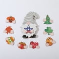 thumbnail image 2 of Clearance! Gnomish Decoration Welcome Sign With Interchangeable Holiday Items Lighting Deal Clearance Warehouse #41, 2 of 7