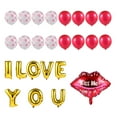 thumbnail image 5 of KAKOWELY 1 juego de globos decorativos para San Valentín, accesorios de diseño para bodas y fiestas., 5 of 5