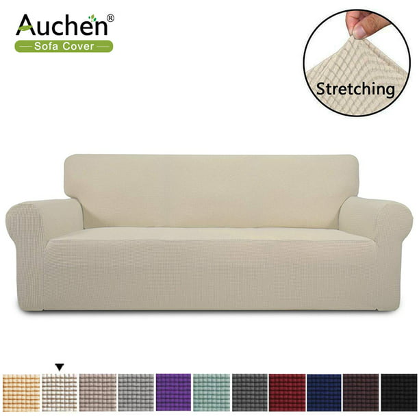 Auchen Leather Sofa Covers Stretch, Sofa Covers For Leather Sofa