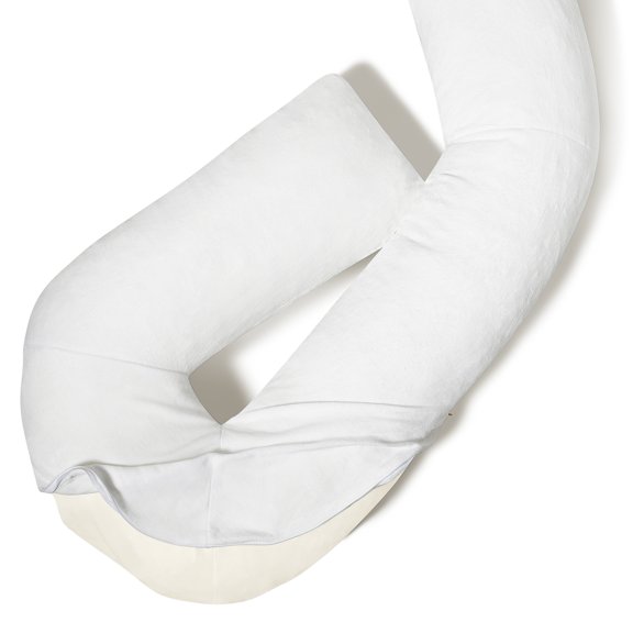 MedCline Pillowcase for Therapeutic Body Pillow, White, Medium/Large, 1 Ct