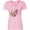 AD-Pink, variant on Inktastic Cute Smiling Valentine's Day Otter with Heart Women's V-Neck T-Shirt