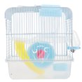 thumbnail image 1 of Rat Cage Hamster Cage Rat Wire Cage Large Space Dwarf Hamsters Double-deck Castle, 1 of 9