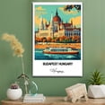 thumbnail image 2 of Budapest Hungary Travel Canvas Wall Art – Nature-Inspired Travel Decor with Scenic Views Hungary Canvas Wall Print – A Captivating Gift for Adventure Seekers, 2 of 5