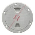 thumbnail image 2 of 4inch Marine Screw Out Deck Plate Inspection Hatch Plastic Access Boat RV Round, 2 of 9