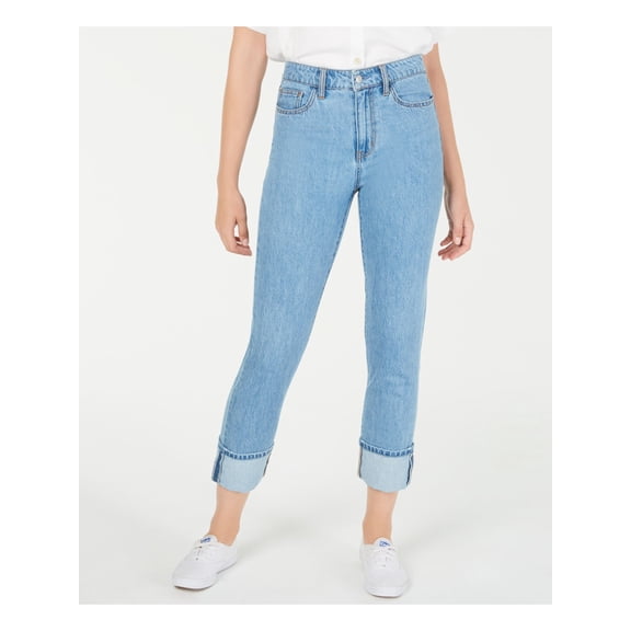 OAT Womens Blue Jeans Size: 27