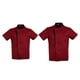 thumbnail image 1 of Paquete de 2 Chaquetas Unisex, Cortas, Túnica, Uniformes de Cocina para Camareros de Hotel, Rojo BLESIY chaqueta de chef de manga corta, 1 of 8