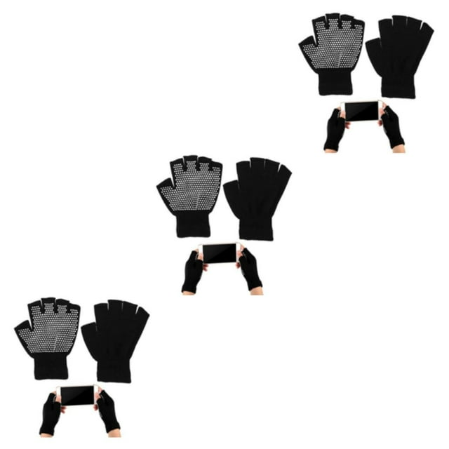 mmirethe Durable Compression Gloves For Women Support And Comfort For Active Lifestyles Fingerless Gloves 3Set