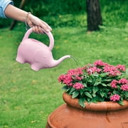 Plastic Elephant Watering Pot | Portable Garden Watering Can with Precision Nozzle | Lightweight Indoor Plants Waterer for Home Use | Decorative Cute Watering Container