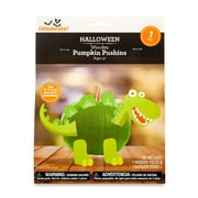 Way To Celebrate Halloween Dinosaur Wood Pumpkin Pushins, Pumpkin Decorating Kit