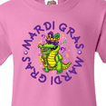 thumbnail image 4 of Inktastic Mardi Gras 2021 Party Alligator Youth T-Shirt, 4 of 5
