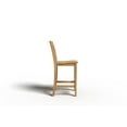 thumbnail image 3 of Michele Teak Outdoor Bar Chair, 3 of 4