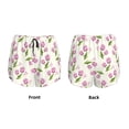 thumbnail image 6 of Goofa Tulips Flowers Printed Women 2 in 1 Running Shorts,Quick Dry Athletic Workout Shorts,High Waisted Athletic Shorts with Liner Pockets-XX-Large, 6 of 9