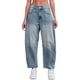 thumbnail image 3 of WILLBEST Jeans Mujer Pantalones Vaqueros de Tiro Medio para Mujer, de Pierna Ancha, Cortos, Cómodos, Elásticos, Holgados, Estilo Boyfriend Con Bolsillos, Ropa Informal Grande, 3 of 8