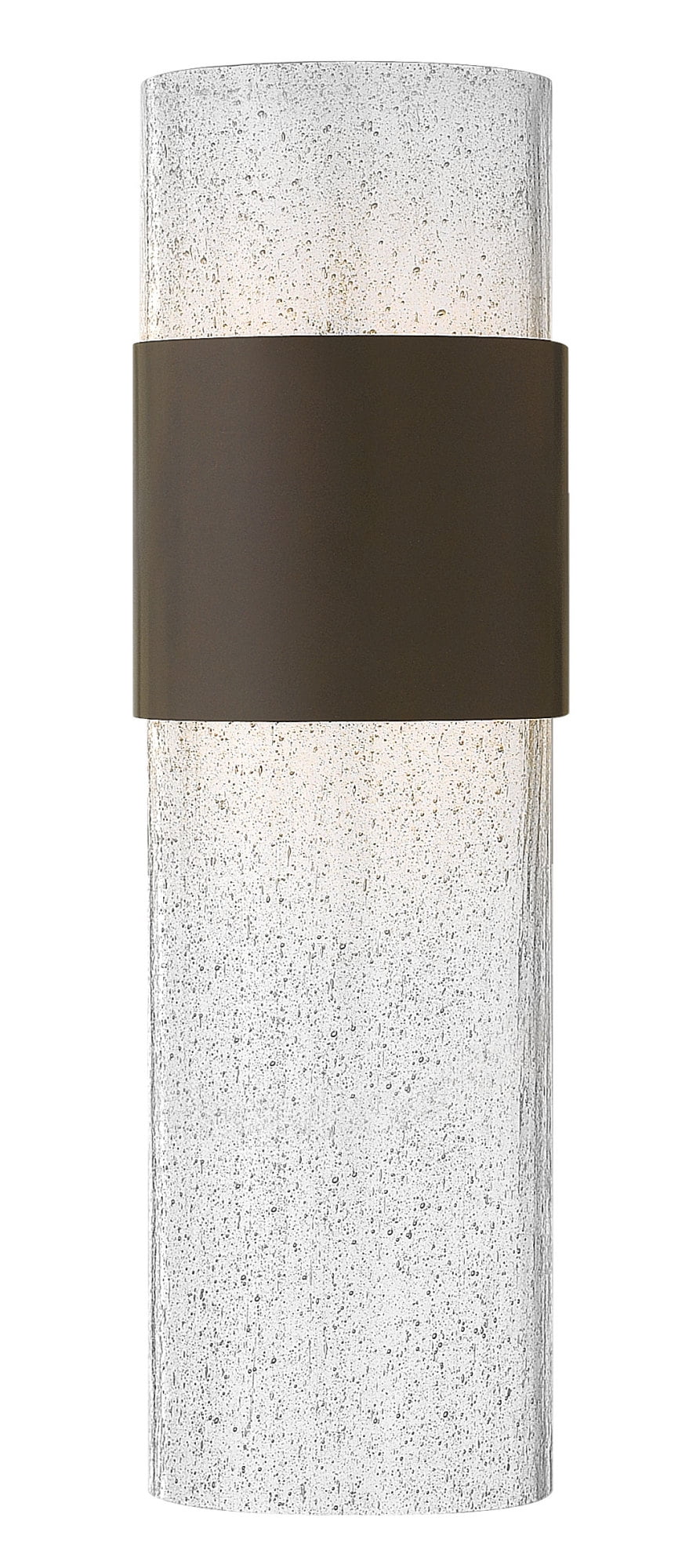 Hinkley Lighting 2894 1 Light Ada Compliant 17 H Led Flush Mount Wall Sconce W Frosted Glass Shade From The Horizon Collection