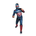 thumbnail image 3 of Marvel Men's Captain America Brave New World Halloween Costume Jumpsuit 2pc - Red X Large, 3 of 3