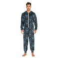 thumbnail image 6 of joogoo Blue Wolf with Hats Unisex Adults Onesies Pajamas Jumpsuits L, 6 of 7