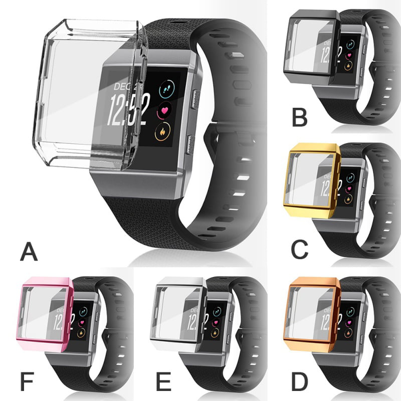 Ultrathin Soft TPU Protective Screen protector Clear Case Cover For Fitbit ionic 