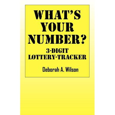 What's Your Number? 3 Digit Lottery Tracker