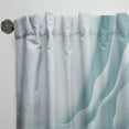 thumbnail image 3 of Designart 'Abstract Light Blue Waves II' Modern & Contemporary Curtain Panel, 3 of 5