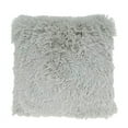 thumbnail image 5 of Fennco Styles Classic Faux Fur Decorative Throw Pillow Cover 18 x 18 Inch - Fog Plush Cushion Case for Home, Couch, Living Room, Office and Holiday Décor, 5 of 6