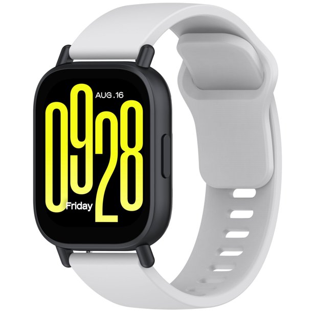 Pulsera deportiva inteligente de silicona de 22 mm - Duradera, transpirable, fácil de instalar
