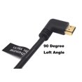 thumbnail image 2 of Kework 2 Pies 48Gbps Hdmi 8K@60Hz Cable De Extensión Ultra Hd Hembra Recta A Ángulo Izquierdo Macho Hdmi 2.1 Extensor Cable Protector De Alta Velocidad Para Xbox Tv Ps4 Ps5 Switch Soporte 4K@120Hz 3D, 2 of 5
