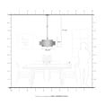 thumbnail image 6 of Livex Lighting Meridian 53" 5-Light Metal & Fabric Pendant in English Bronze, 6 of 10