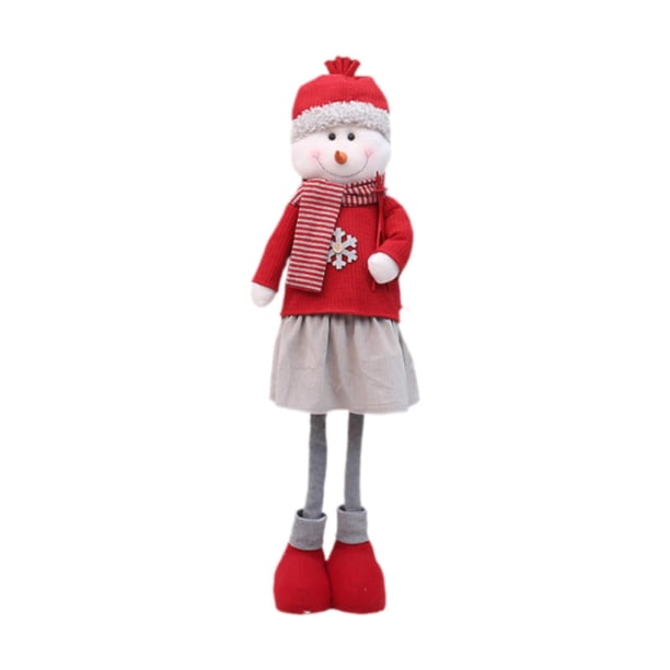 Figura navideña Muñeco de pie navideño Macarena Peluche 60 cm