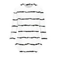 thumbnail image 6 of Womens Summer Shirts and Tops Womens Thick T Shirts Women's 3/4 Sleeve T Shirts Tshirts for Women Striped Tops for Women Short Sleeve, 6 of 7