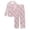 4-Pink, variant on Boys Easter Pjs Silk Pjs Kids Long Sleeve Cute Print Button down Nightwear Loungewear Set 8-9 Years Pajamas Boy