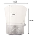 thumbnail image 3 of Transparent Self-Watering Plant Flower Plastic Pot Automatic Water-Absorbing Flowerpot Home Garden Decor Lazy Flowerpot, 3 of 10