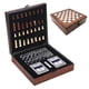 thumbnail image 1 of Juego de ajedrez 4 en 1 para niños y adultos, juego de tablero de ajedrez para jugar a las cartas de Abanopi Tablero de ajedrez, 1 of 7