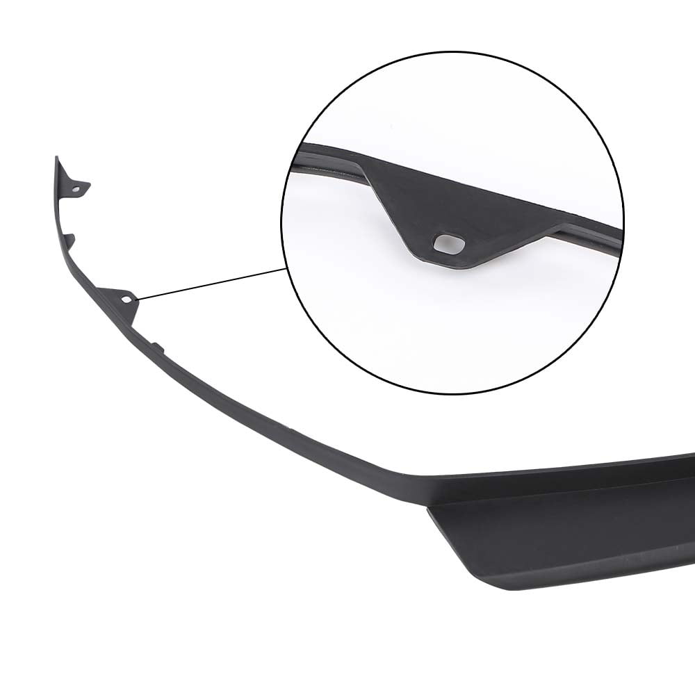 PIT66 Front Bumper Lower Deflector Lip Fit for Hyundai Elantra Sedan 2017 2018 86591-F2000, 86591F3000，HY1095107