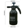 thumbnail image 3 of 2L Pneumatic Foam Sprayer, High Pressure Car Wash Bottle with Adjustable Nozzle, Multi Purpose Watering Can for Cleaning Cars Plants Home Garden, Portable Pressure Spray Bottle Outdoor Use, 3 of 6