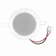 thumbnail image 2 of Bathroom 3Inch 8Ohm 6W Passive Ceiling Speaker Metal in-Ceiling Speaker Sound Quality Background Music System, 2 of 6