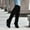 Matte black, variant on Honeeladyy Women's Thigh High Boots Over The Knee Heels Long Pointed Toe Boots #F