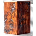 thumbnail image 3 of Handmade Wooden Urn Box - Professional Wooden Urns for Human Ashes Adult - Burial-Cremation Urns -Engraving Urn with Amazing Epoxy Resin Design - Funeral Urn Box. (5" x 3.25" x 3.25"), 3 of 4
