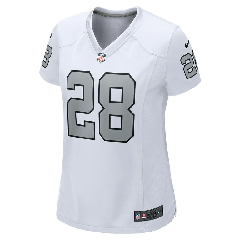 White women's sales raiders jersey