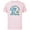 Soft Pink, variant on Disney and Pixar’s Monsters, Inc. Vacation Family Trip - Short Sleeve Cotton T-Shirt for Adults - Customized-Black