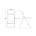 thumbnail image 2 of 6 sillas plegables de oficina acojinadas ilios innova  Moradas, 2 of 5