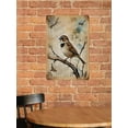 thumbnail image 6 of Sparrow Bird Vintage Metal Sign 12x16 Inches - Rustic Nature Decor, Retro Birdwatching Wall Plaque for Garden, Porch, or Living Room, Unique Gift for Bird Lovers and Garden Enthusiasts, 6 of 8